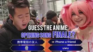 GUESS THE ANIME OPENING SONG FINALE