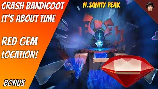 Crash Bandicoot 4: N.Sanity Peak - Red Gem Location | Ruby Red Achievement - 100% Walkthrough