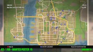 Mafia 2 - All Wanted Poster Collectible Locations - Card Sharp Achievement Trophy Guide - 4k HD