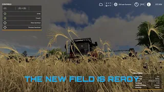 THE NEW FIELD IS READY (FS19) Timelapse