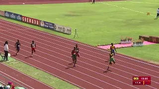 CARIFTA Games 2024 Grenada | Boys 200 Meter Dash Under 20 Heat 4