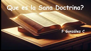 Que es la sana doctrina?