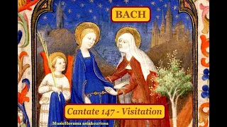 Bach cantate 147 Visitation  - Soloists The Bach Ensemble - Joshua  Rifkin 1989