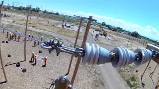 Dead End Insulator Changeout at The Northwest Lineman College (NLC)