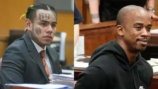 6IX9INE Limps In Court & Couldn't Look Shotti In The Eye... Shotti Yells To Judge "It's TREYWAY"