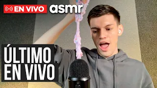 ASMR en VIVO español ÚLTIMO LIVE PARA DORMIR en MINUTOS con SLIME y Mouth sounds