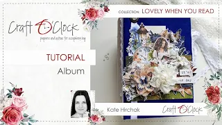 TUTORIAL - Album - Pamiętnik - LOVELY WHEN YOU REED - design by: Kate Hirchak