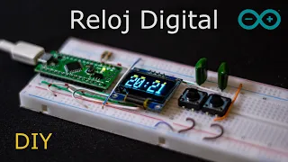 #WeekendProjects RELOJ DIGITAL con Arduino