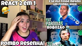 REACT ♫ E SE O RICHARLISON FOR MESMO UM POMBO?/ E SE CR7 FOR MESMO UM ROBÔ?