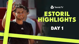 Thiem Returns To Action; Kecmanovic, Bautista Agut & Pouille Feature | Estoril 2024 Day 1 Highlights