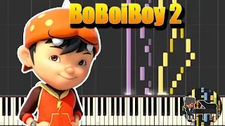 Trailer Song - BoBoiBoy Movie 2 [Piano Tutorial]