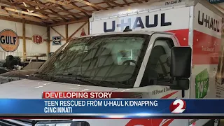 Missing teen found in U-haul, 3 charged with human trafficking