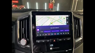 Навигация на Toyota Land Cruiser 200 (Android на Ленд Крузер 2016, 2017, 2018, 2019)