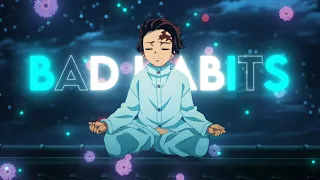 Bad Habits - Tanjiro x Shinobu  [Edit/Amv] Quick!