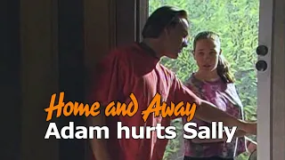 Adam hurts Sally - 1993 - Home and Away