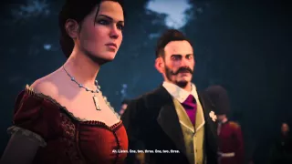 Assassin's Creed Syndicate- Jacob and Evie Frye at the ball.