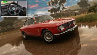 Alfa Romeo Giulia Sprint GTA | Forza Horizon 5 | Logitech G29 Gameplay