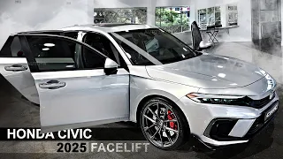 New Honda Civic 2025 Facelift - FIRST LOOK at Refreshed & Plug-In Hybrid Civic