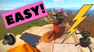 RUST│ How to AUTO TURRET & ELECTRICITY │ Intro & Raid Defense│ Simple for Beginners│ EASY │