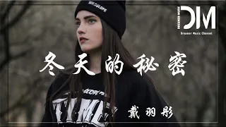 冬天的秘密 - 戴羽彤『愛你我不能說 看你們擁抱甜蜜，談笑自若 忍受逾期的傷心』【動態歌詞】