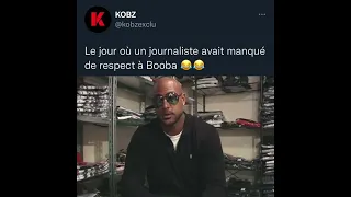 Le jour où un journaliste avait manqué de respect à Booba 😂