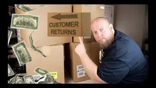 I ONLY PAID $141 for a $1,681 Valued Amazon Customer Returns Merchandise Pallet