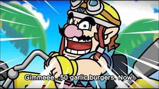 WarioWare: Move It! Playthrough Part 1 (50 Garlic Burgers!)