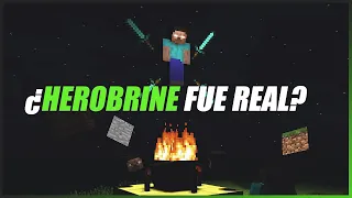 HEROBRINE en MINECRAFT, ¿EXISTIÓ? - MITOS Y MENTIRAS EN LOS VIDEOJUEGOS #shorts