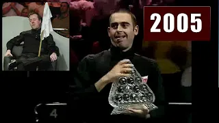 Ronnie O'Sullivan! Snooker Masters 2005. The way to the seven Masters titles