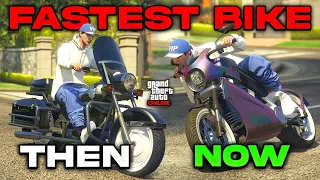 Fastest Motorcycle of Every Year in GTA 5 Online! (2013 - Present)