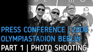 Depeche Mode | Press Conference 2008 | Photo shooting & introduction | PART 1.