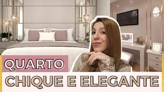 Como ter um QUARTO mais CHIQUE | Decoração com cara de QUARTO de RICO