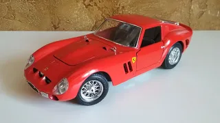 Ferrari 250GTO 1962 1:18 Bburago Обзор