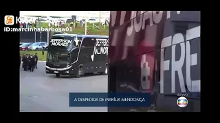 Ônibus das Duplas que estava no velório da Marília Mendonça no Dias 06 11 2021