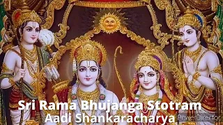 Sri Rama Bhujanga Stotram Lyrics by Aadi Shankaracharya