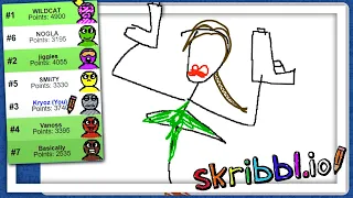 seven grown men still haven't learned how to draw basic things correctly or accurately - skribbl.io