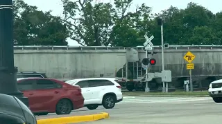 CP GEVO leads WB Grain Train With CSX DPU, Sugar Land, TX, 5/28/23