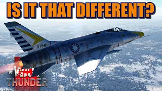 War Thunder F-100A Supersabre a different flavor but the same result!