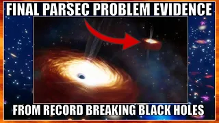 Most Massive Black Hole Pair Ever Found Shows Evidence of Final Parsec Problem