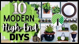 10 Must Try DOLLAR TREE DIY Modern Home Decor Hacks & Crafts | Top Favorite High-End Look Projects!