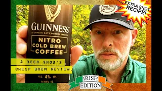 Guinness Cold Coffee Stout Beer Review by A Beer Snob's Cheap Brew Review