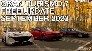 Gran Turismo 7 - September 2023 Free Update (Update 1.38) Trailer & Screenshots