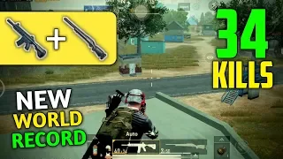 New World Record Season 9 | 34 Kills Solo vs Squad PUBG Mobile