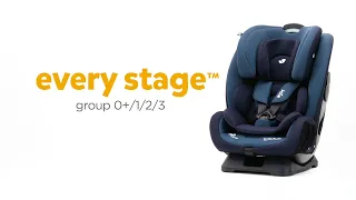 Joie every stage™ | Group 0+/1/2/3 Car Seat | Grows from Birth to 12yrs