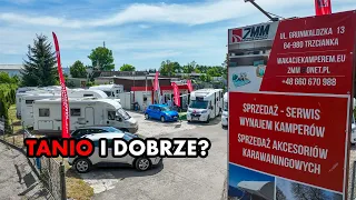 TANIE I SPRAWDZONE KAMPERY UŻYWANE