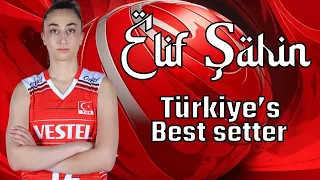Elif Şahin | The Best Turkiye's Setter #volleyball