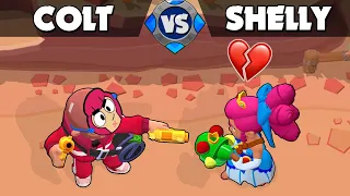 SHELLY vs COLT | 33 Test | Brawl Stars