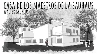 Casas de los Maestros de la Bauhaus- Walter Gropius