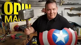 Odin Makes: Captain America's Broken Shield from Avengers: Endgame