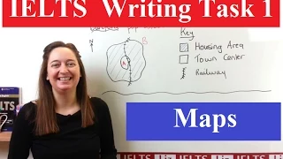 IELTS Writing Task 1 Map Vocabulary